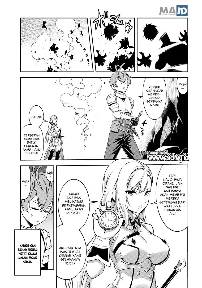 Toshiue elite onna kishi ga boku no mae de dake kawaii Chapter 02.1 Gambar 9