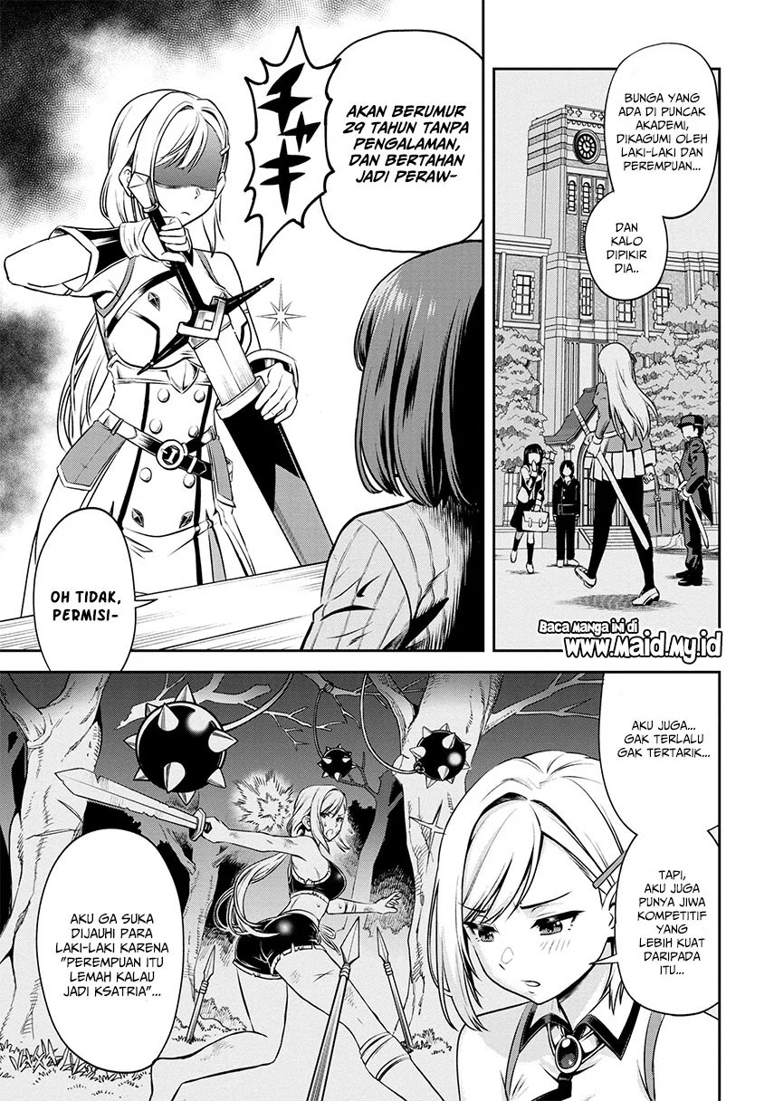 Toshiue elite onna kishi ga boku no mae de dake kawaii Chapter 01.2 Gambar 12