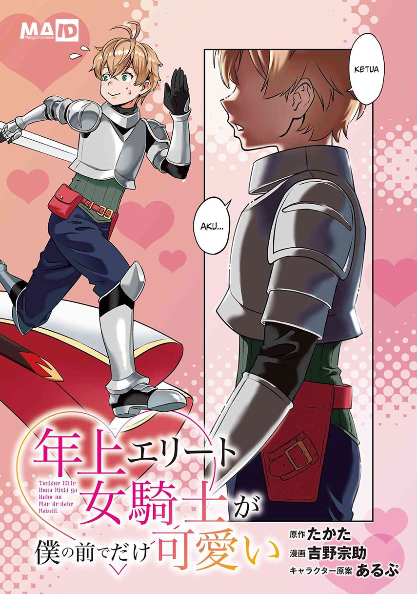 Toshiue elite onna kishi ga boku no mae de dake kawaii Chapter 01.1 Gambar 6