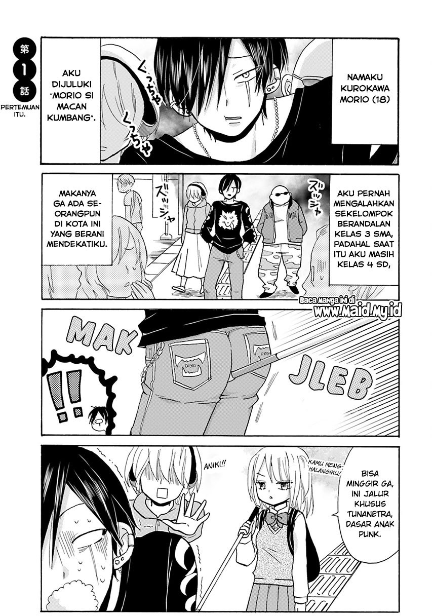 Yankee-kun to Hakujou Gaaru Chapter 01 Gambar 10