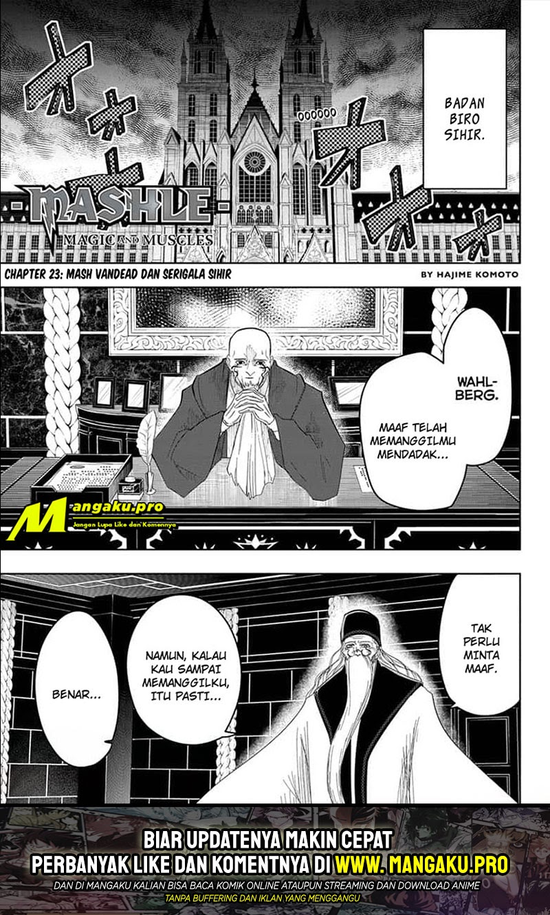 Baca  Mashle: Magic and Muscles Chapter 23 Gambar 2