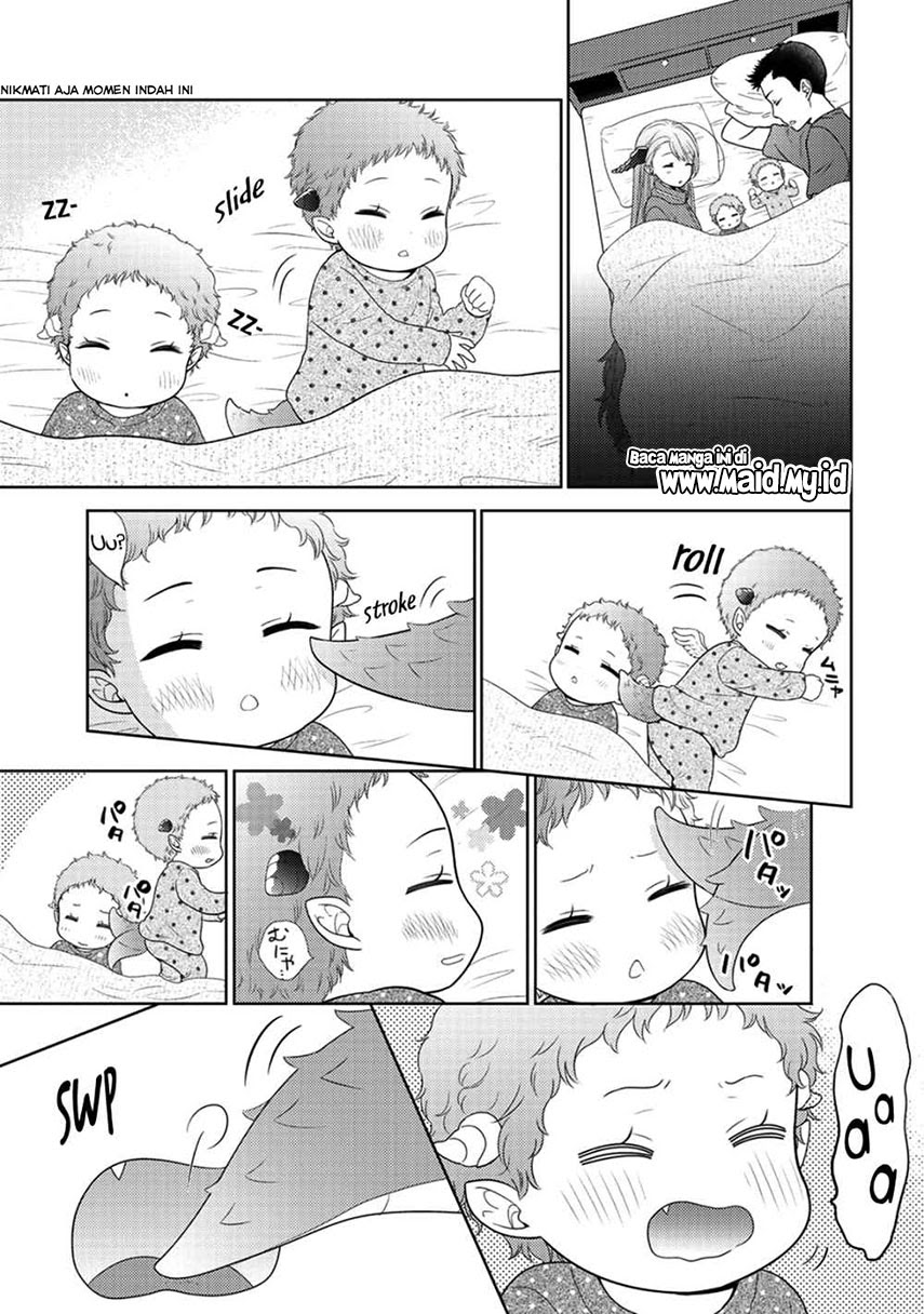 Kitaku Tochuu de Yome to Musume ga Dekita n dakedo, Dragon datta Chapter 09.2 Gambar 15
