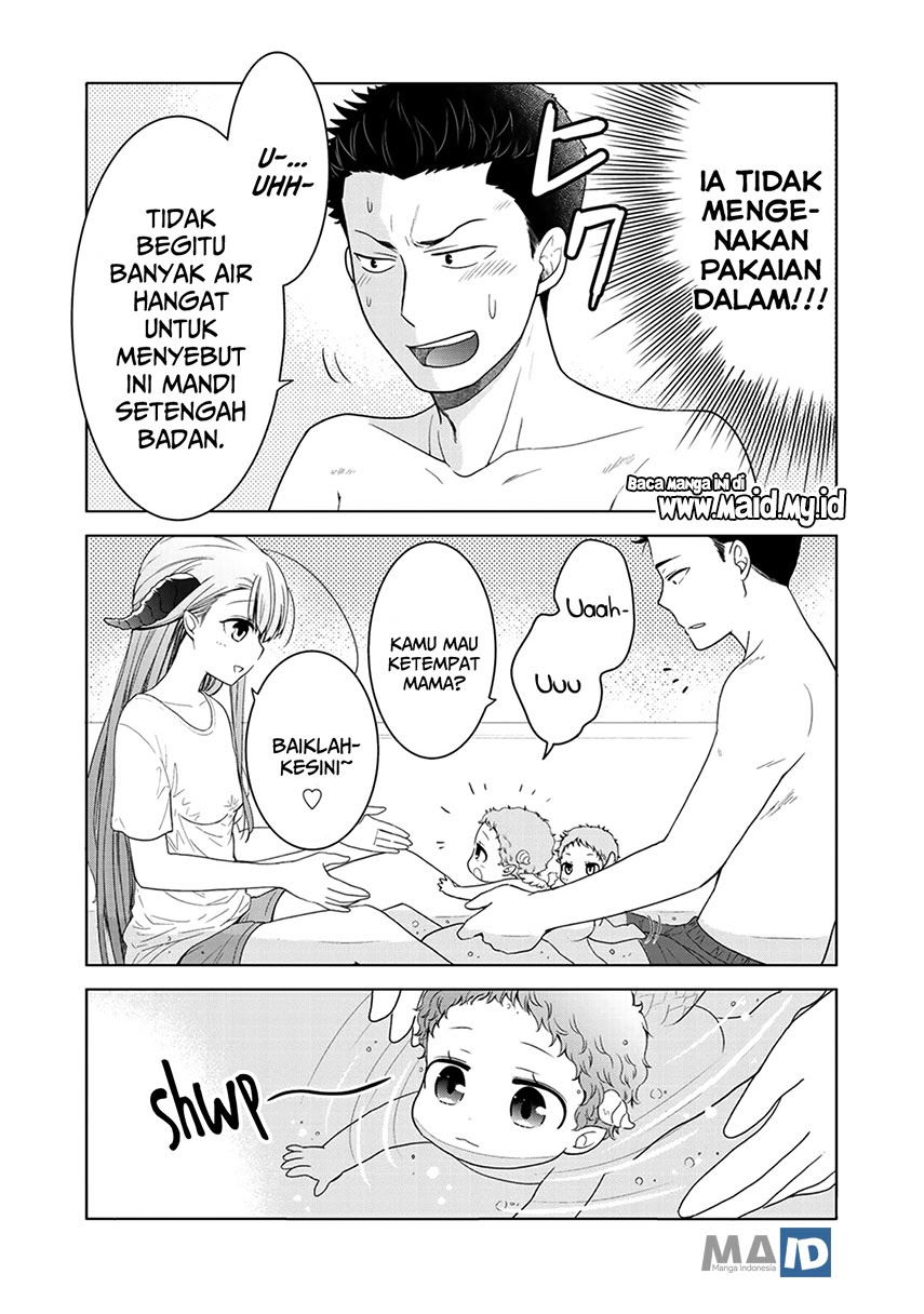 Kitaku Tochuu de Yome to Musume ga Dekita n dakedo, Dragon datta Chapter 09.1 Gambar 11