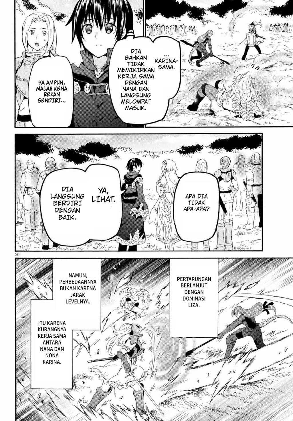 Death March kara Hajimaru Isekai Kyousoukyoku Chapter 67 Gambar 20