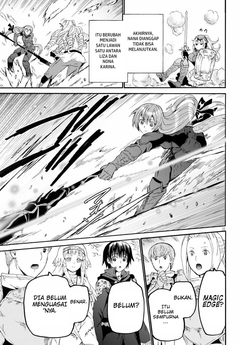 Death March kara Hajimaru Isekai Kyousoukyoku Chapter 67 Gambar 21