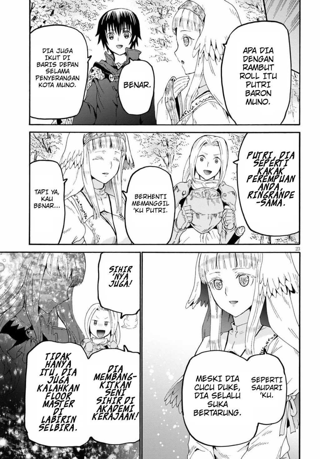 Death March kara Hajimaru Isekai Kyousoukyoku Chapter 67 Gambar 23