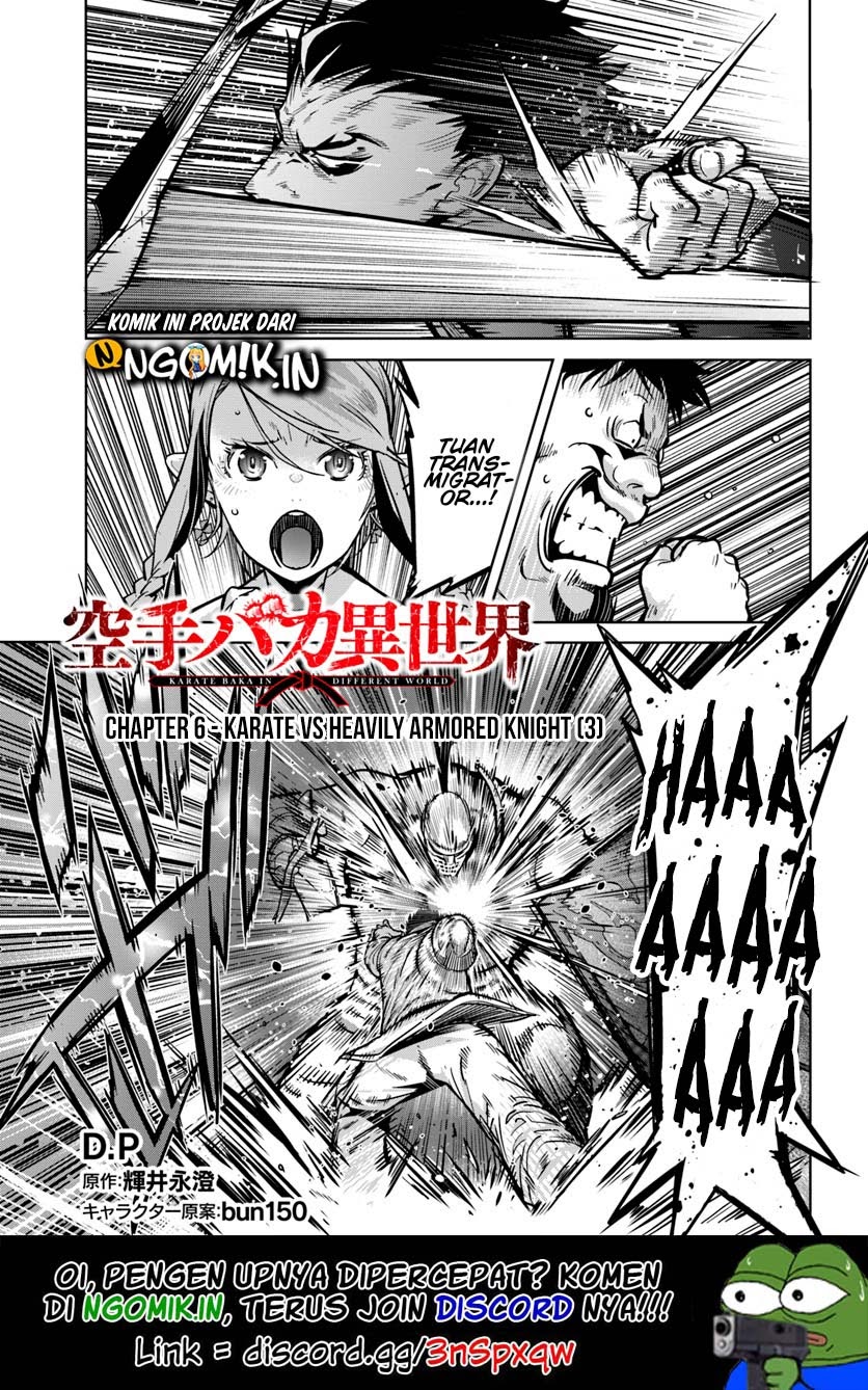Baca  Karate Baka Isekai Chapter 06 Gambar 2