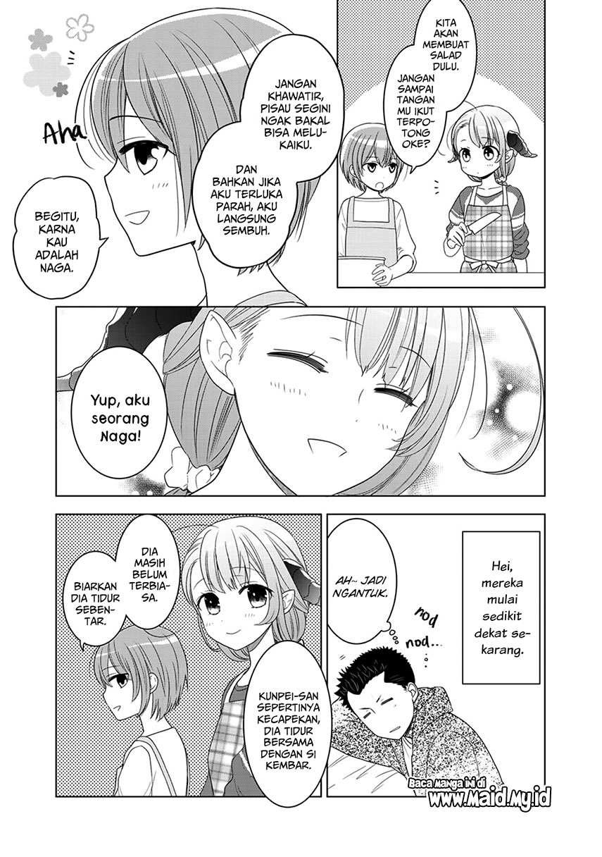 Kitaku Tochuu de Yome to Musume ga Dekita n dakedo, Dragon datta Chapter 08 Gambar 19