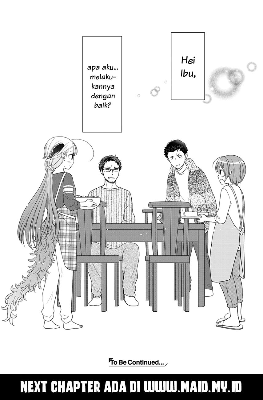 Kitaku Tochuu de Yome to Musume ga Dekita n dakedo, Dragon datta Chapter 08 Gambar 33