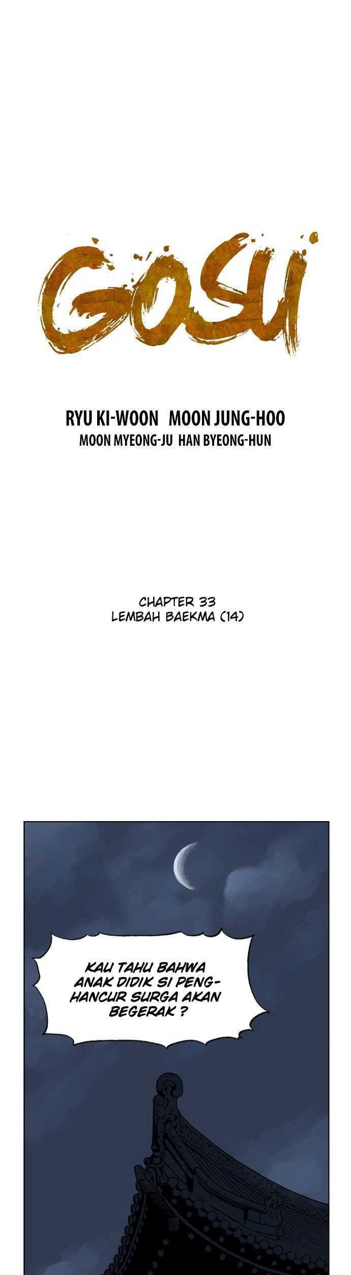 Baca Komik Gosu Chapter 33 Gambar 1