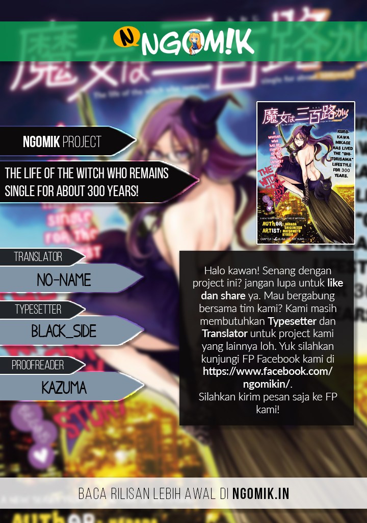Baca Komik The Life of the Witch Who Remains Single for About 300 Years! Chapter 02 Gambar 1