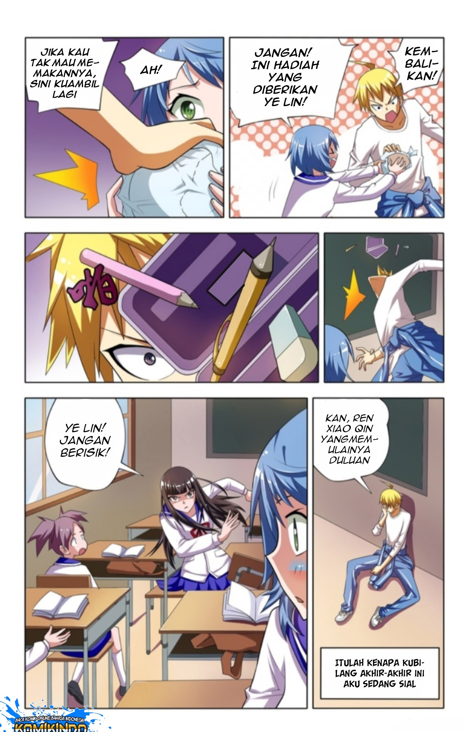 I Won’t Get Bullied by Girls Chapter 04 Gambar 16