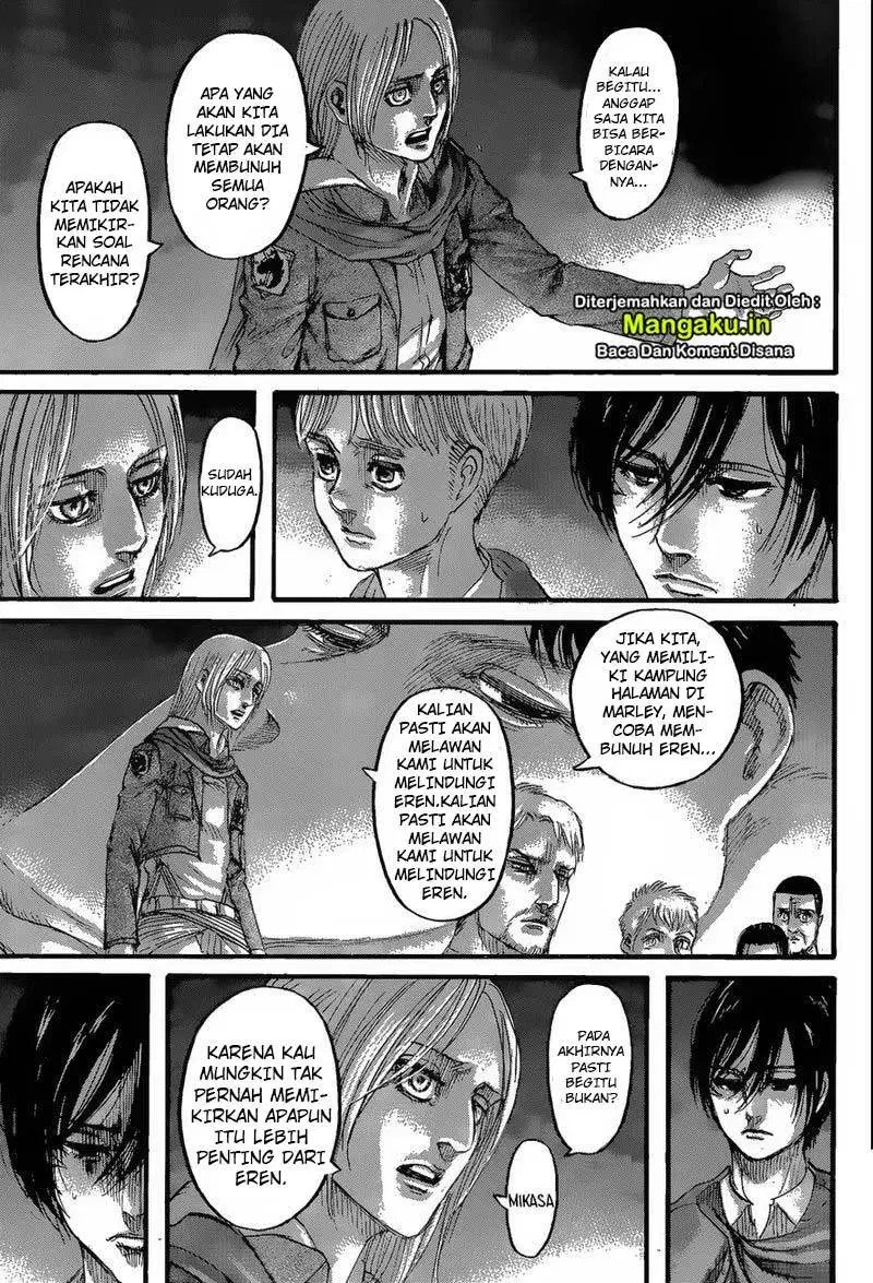 Shingeki no Kyojin Chapter 127 Gambar 17