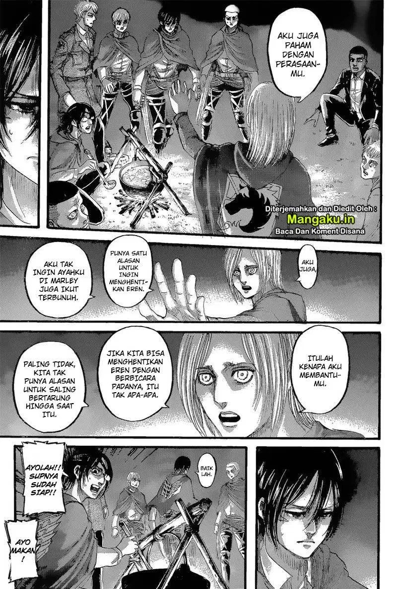Shingeki no Kyojin Chapter 127.1 Gambar 19