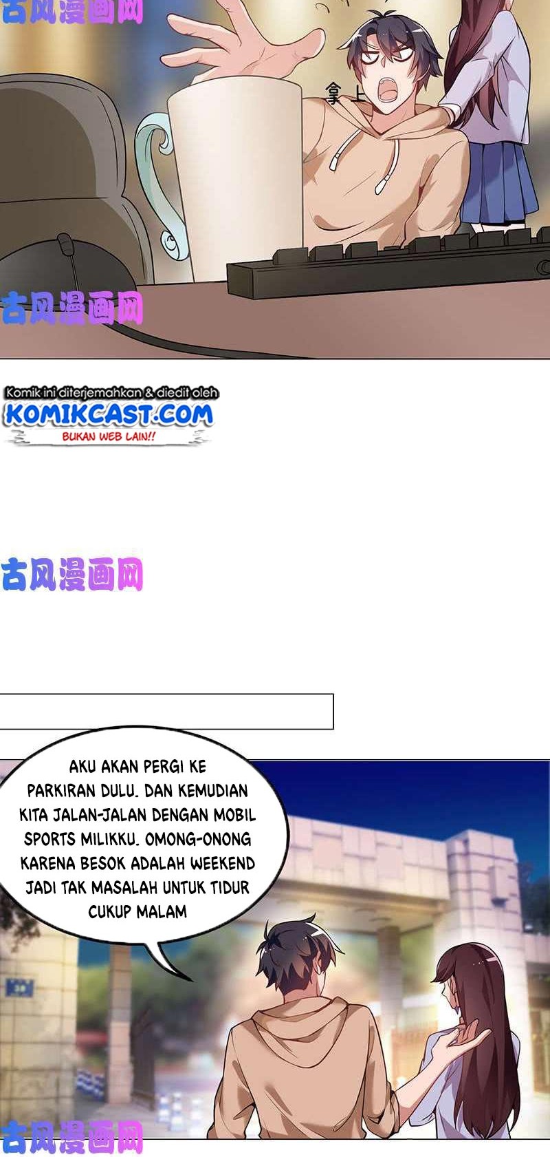Carrying The Goddess Along Chapter 14 Gambar 24