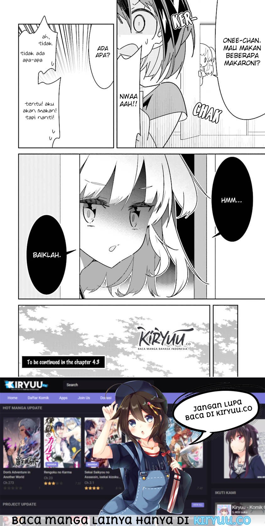 All of Humanity is Yuri Except For Me Chapter 04.2 Gambar 12