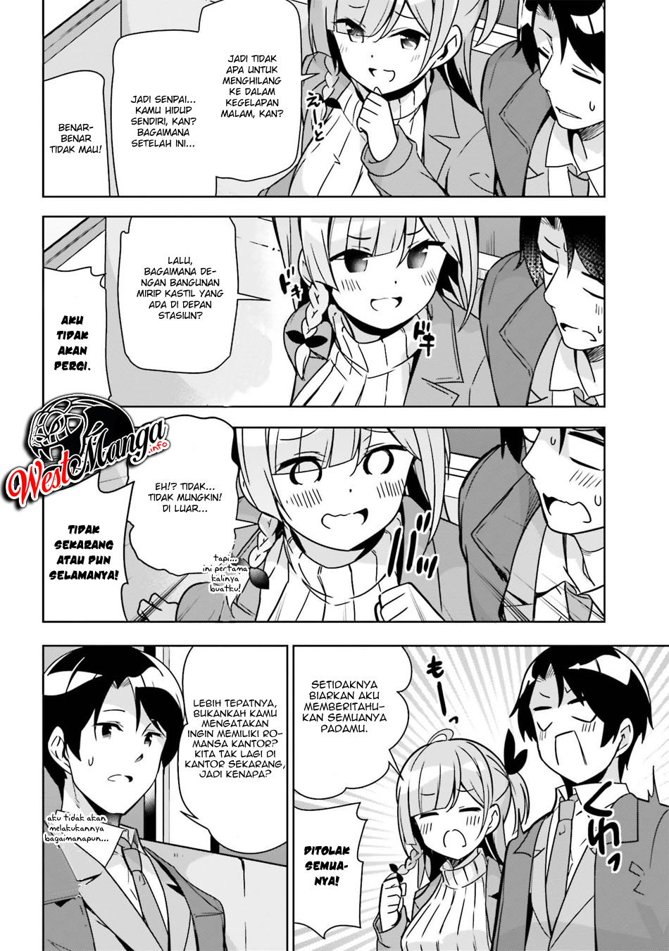 Senpai! Let's Have an Office Romance ♪ Chapter 04 Gambar 8