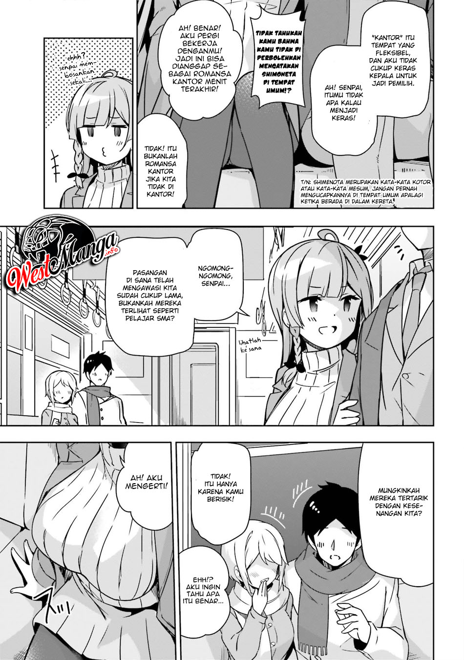 Senpai! Let's Have an Office Romance ♪ Chapter 04 Gambar 9