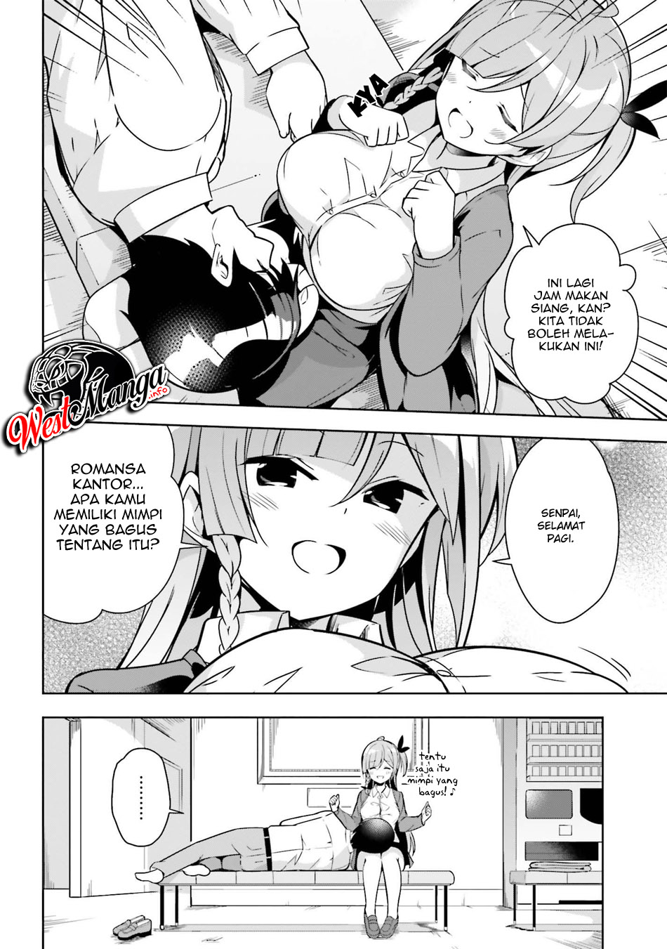 Senpai! Let's Have an Office Romance ♪ Chapter 03 Gambar 8