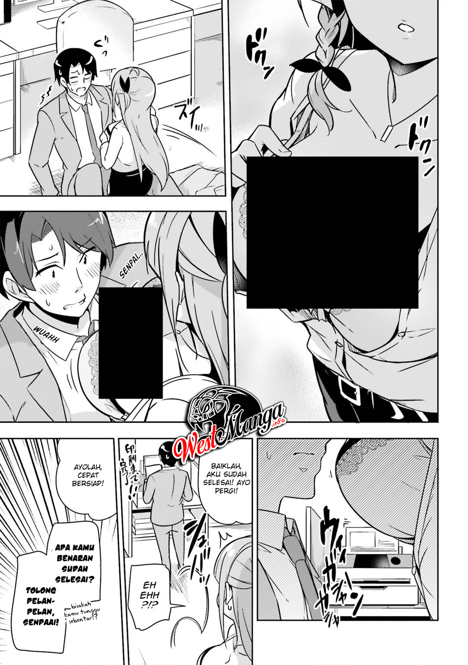 Senpai! Let's Have an Office Romance ♪ Chapter 02 Gambar 16