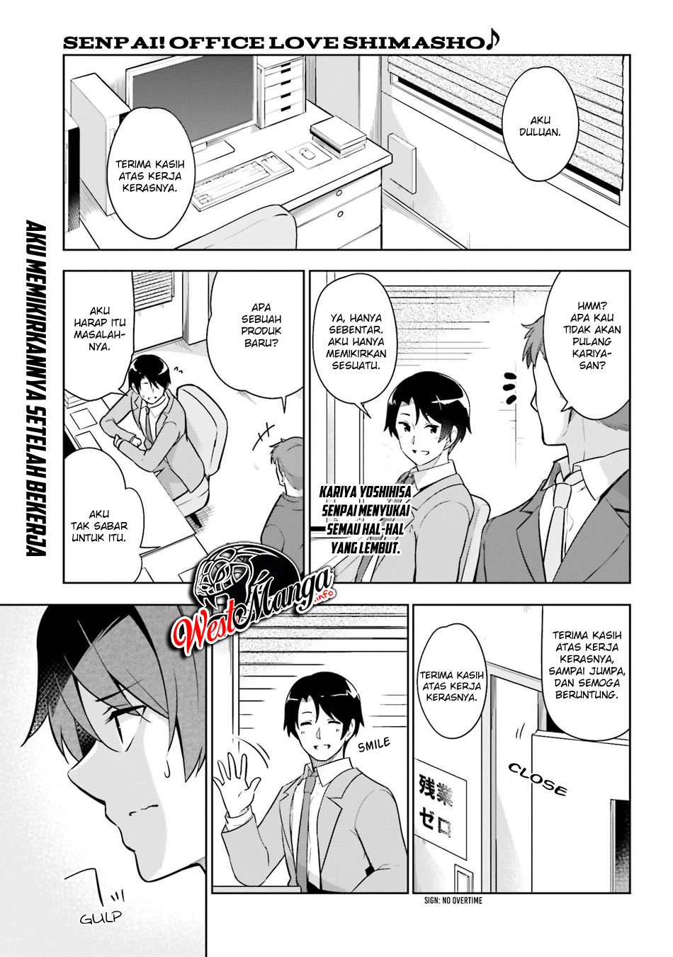 Baca Senpai! Let's Have an Office Romance ♪ Chapter 02 Gambar 2
