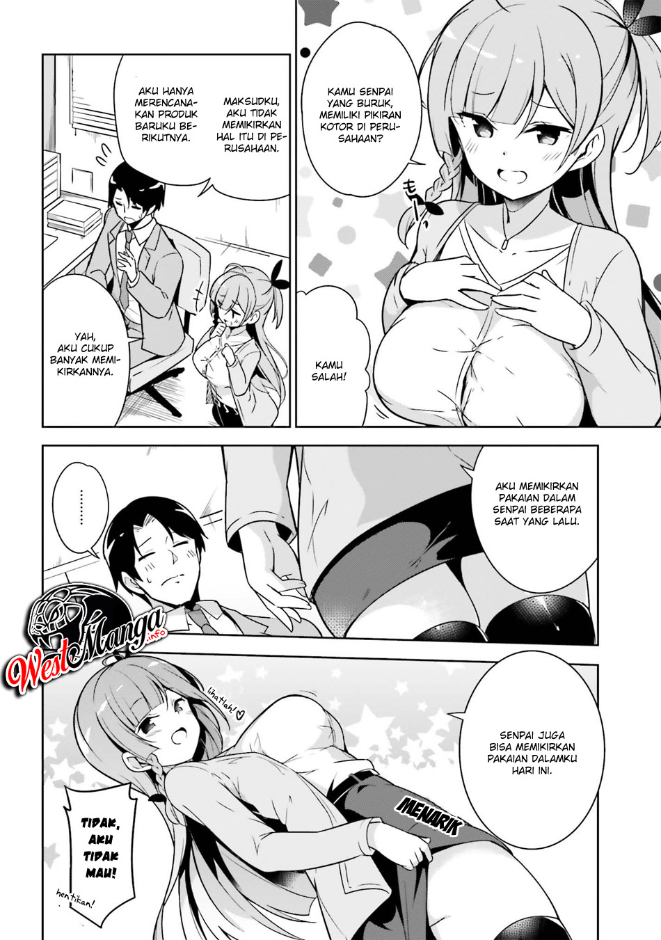 Senpai! Let's Have an Office Romance ♪ Chapter 02 Gambar 7