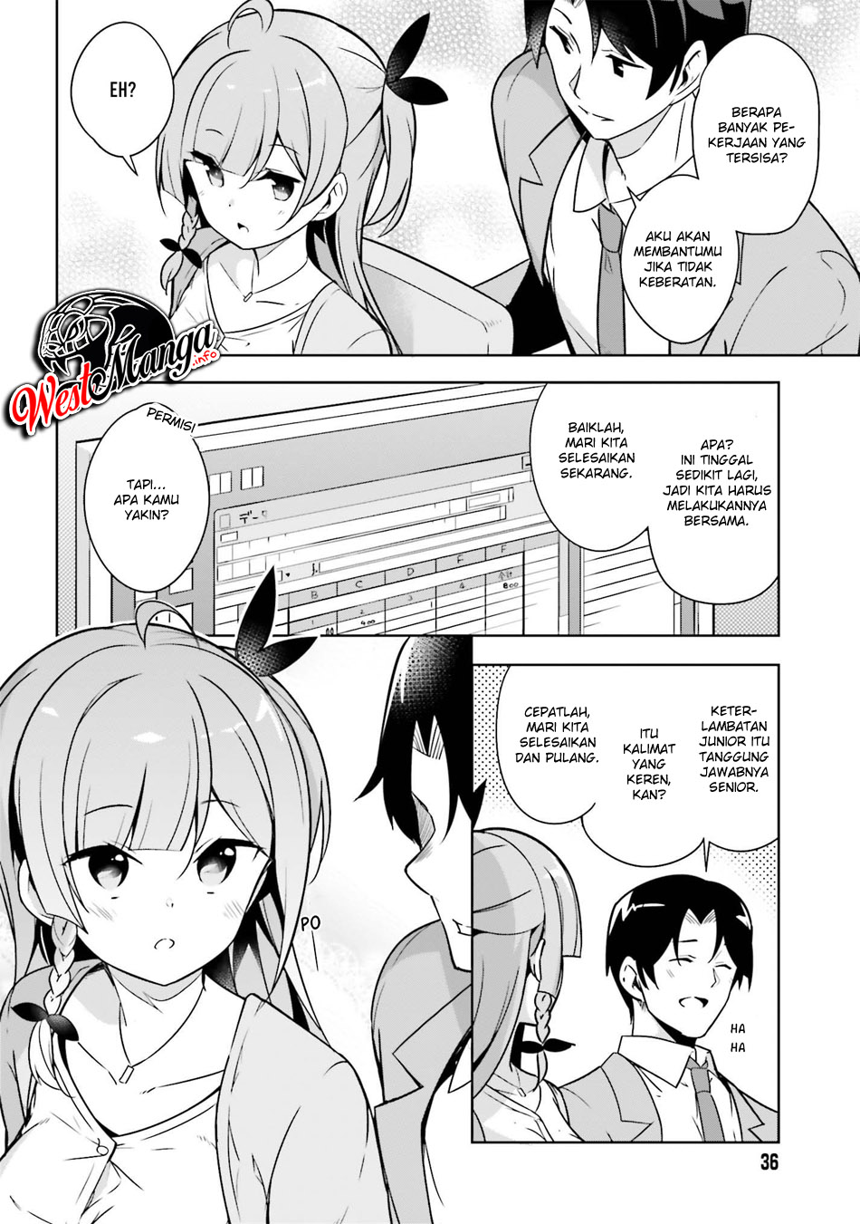 Senpai! Let's Have an Office Romance ♪ Chapter 02 Gambar 9