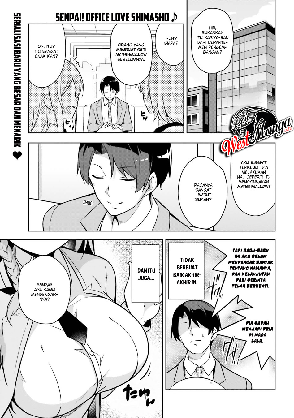 Baca  Senpai! Let's Have an Office Romance ♪ Chapter 01 Gambar 2