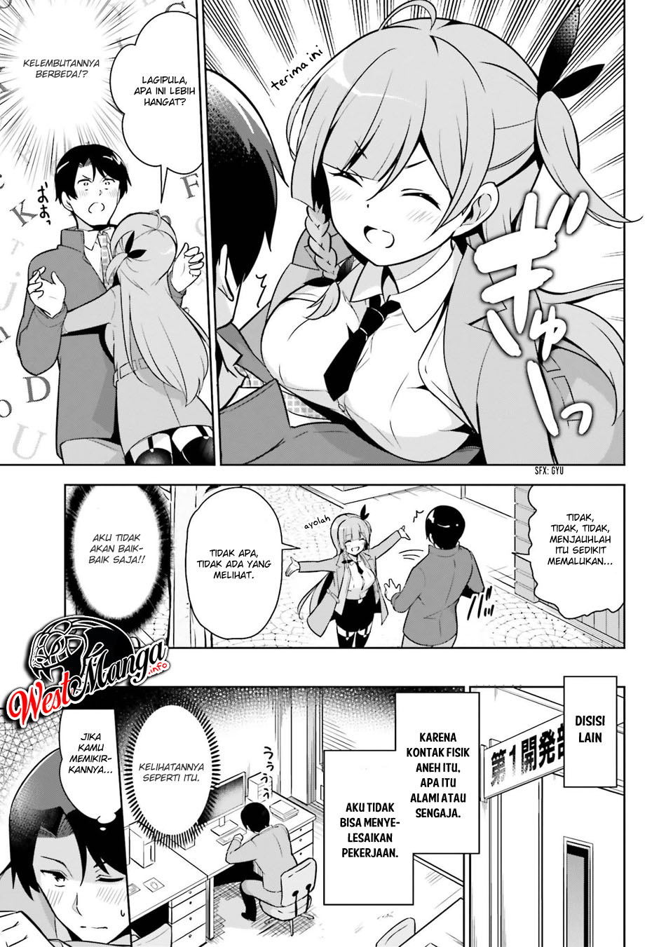 Senpai! Let's Have an Office Romance ♪ Chapter 01 Gambar 9