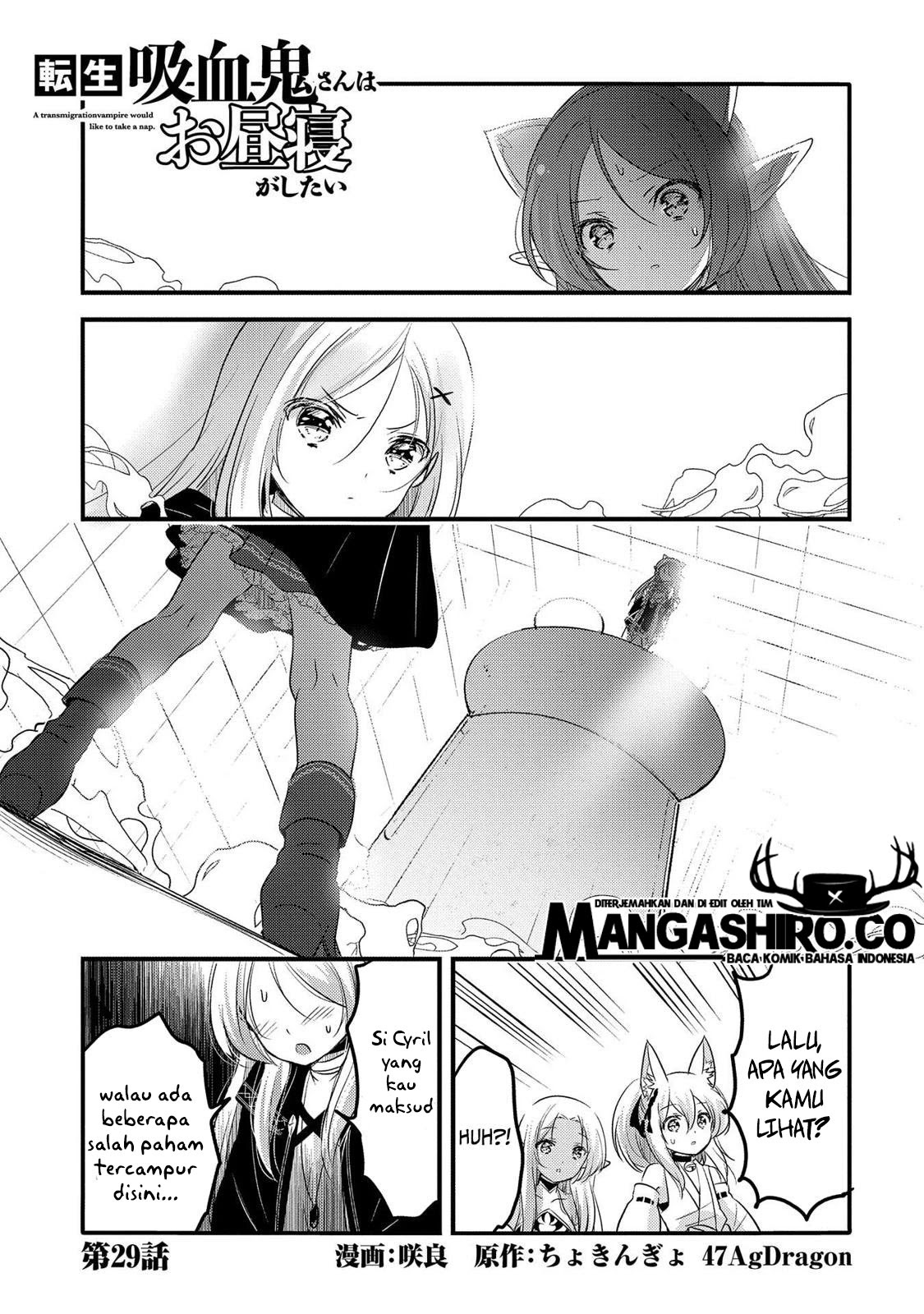 Baca  Tensei Kyuuketsukisan wa Ohirune ga Shitai Chapter 29 Gambar 2