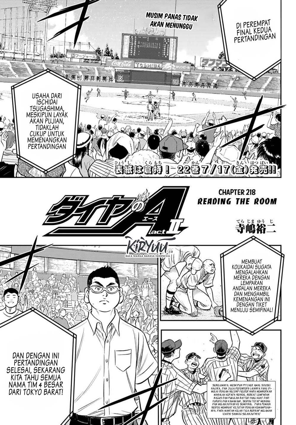 Baca Diamond no Ace Act 2 Chapter 218 Gambar 2