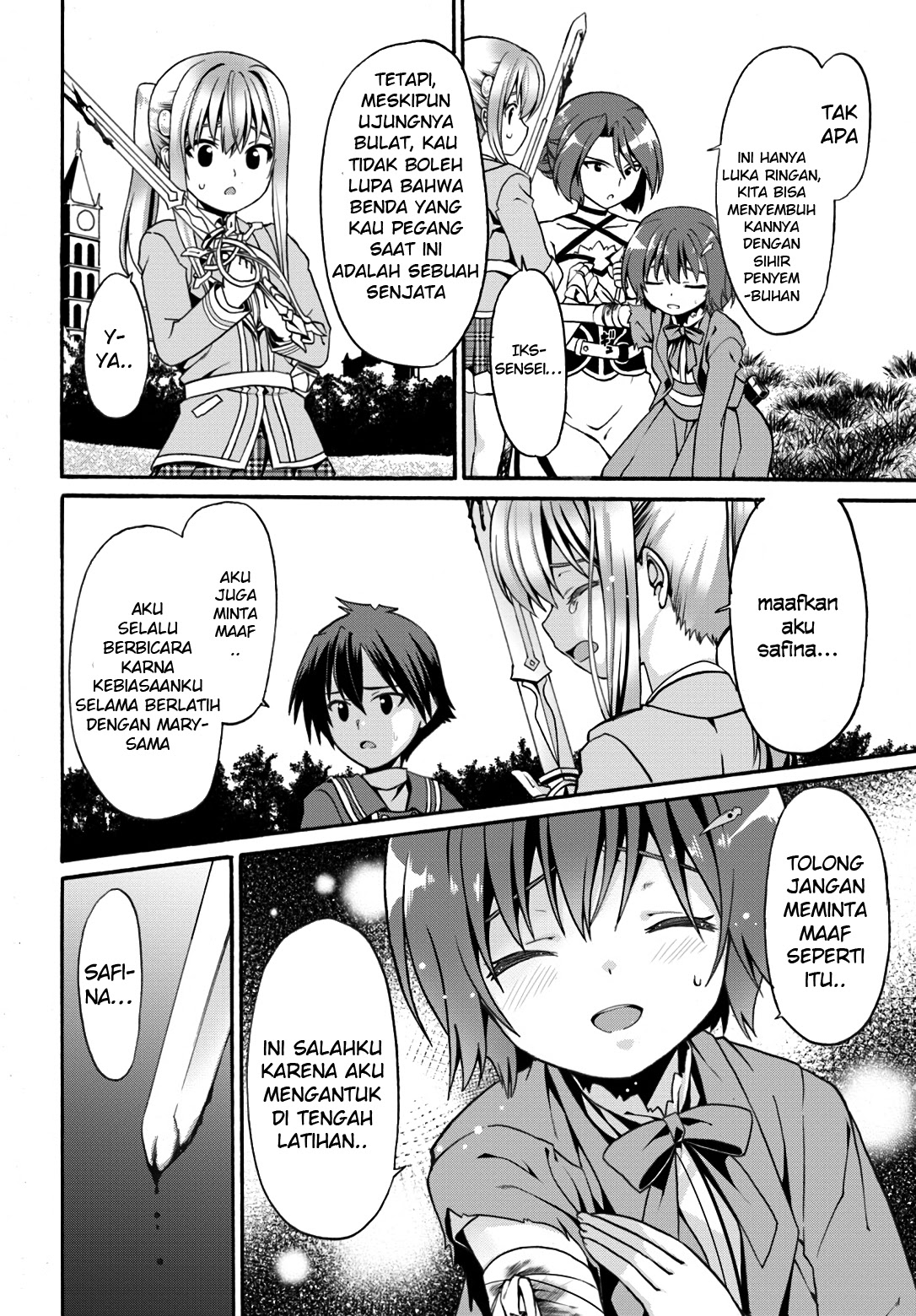Douyara Watashi No Karada Wa Kanzen Muteki No You Desu Ne Chapter 09 Gambar 4