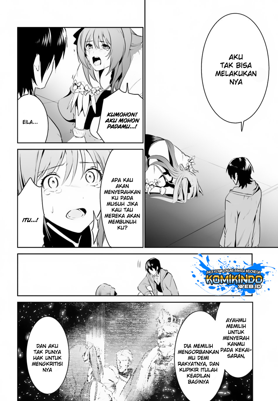 Tenkuu no Shiro o Moratta no de Isekai de Tanoshiku Asobitai Chapter 08 Gambar 17