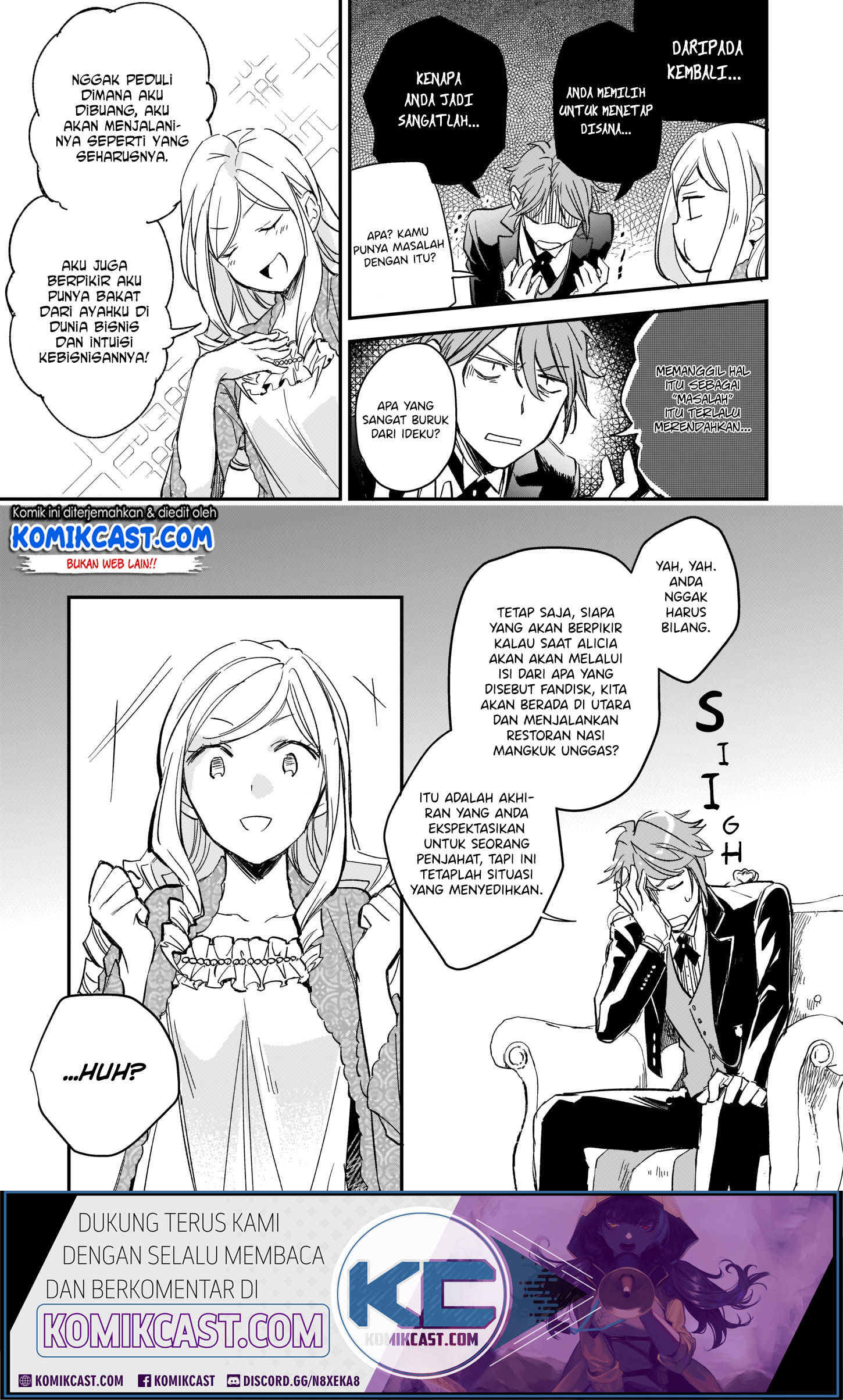 Albert Ke no Reijou wa Botsuraku wo go Shomou desu Chapter 07 Gambar 22