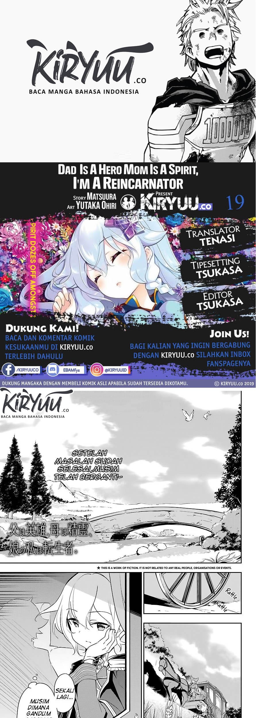 Baca Komik Chichi wa Eiyuu, Haha wa Seirei, Musume no Watashi wa Tenseisha Chapter 19 Gambar 1