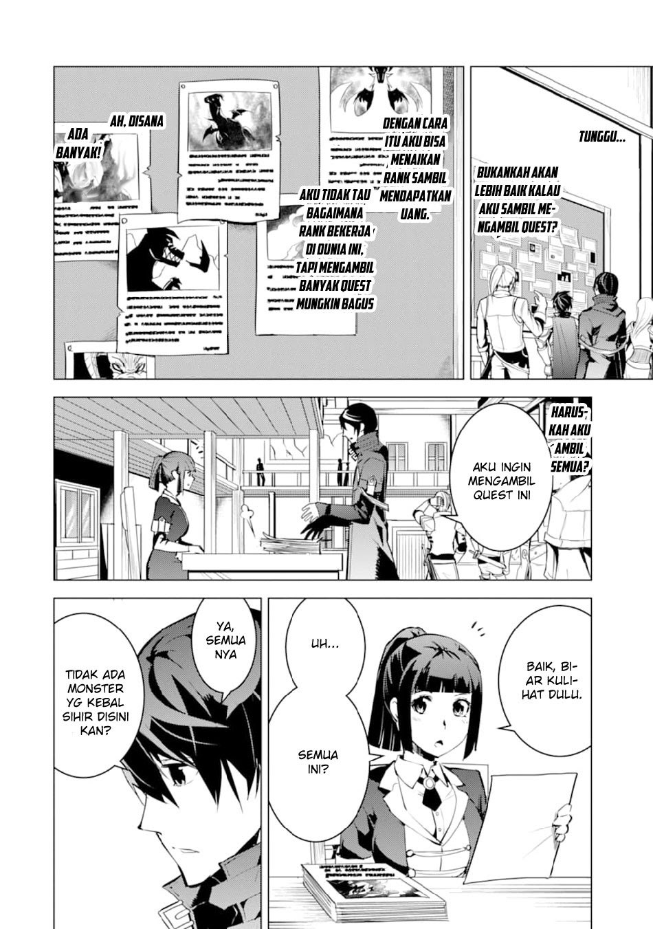 Tensei Kenja no Isekai Raifu Chapter 16 Gambar 24