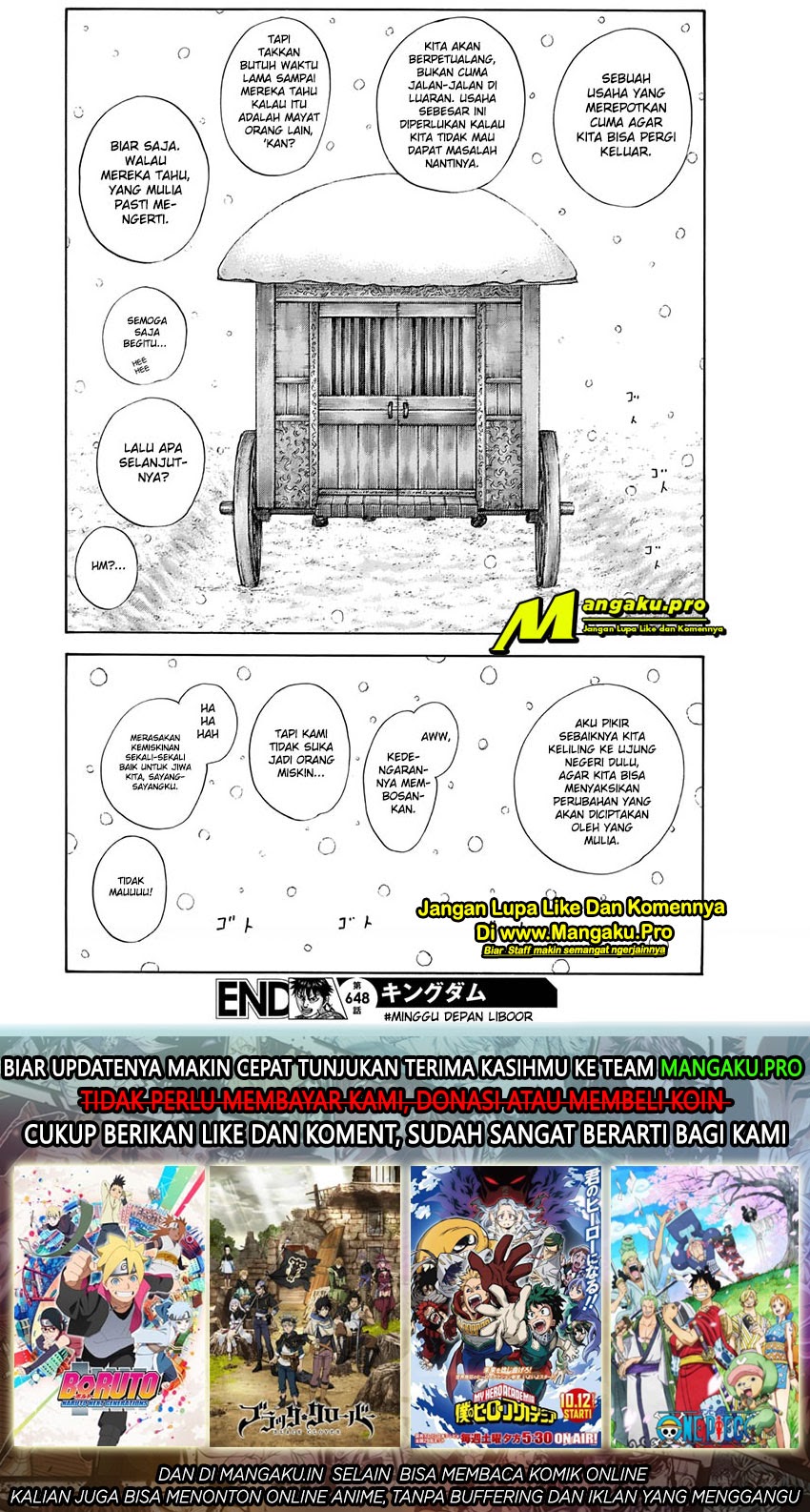 Kingdom Chapter 648 Gambar 20
