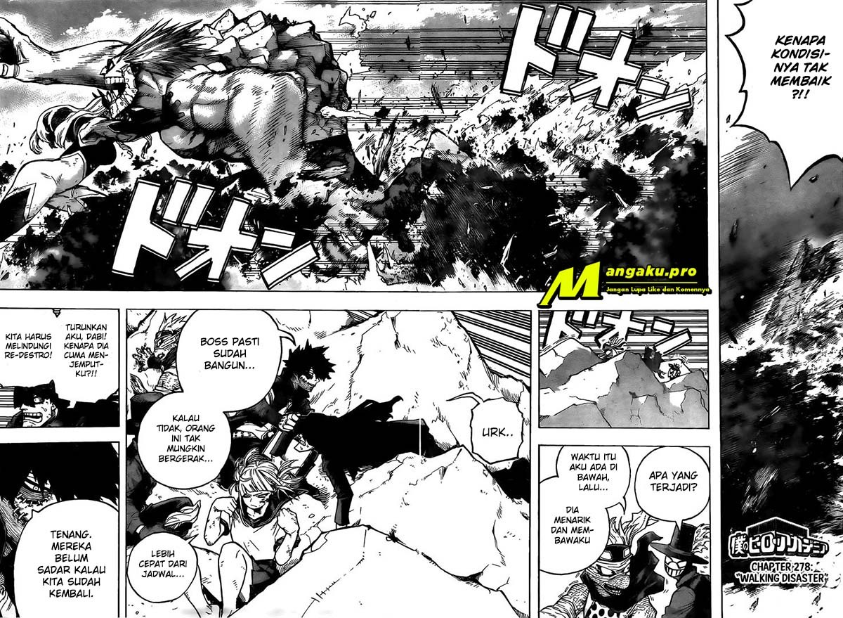 Boku no Hero Academia Chapter 278 Gambar 3