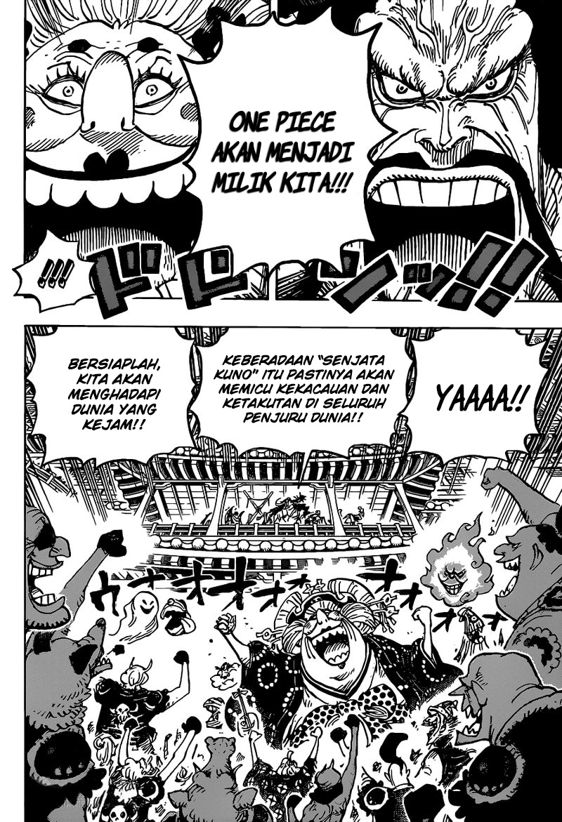 One Piece Chapter 985 Gambar 12