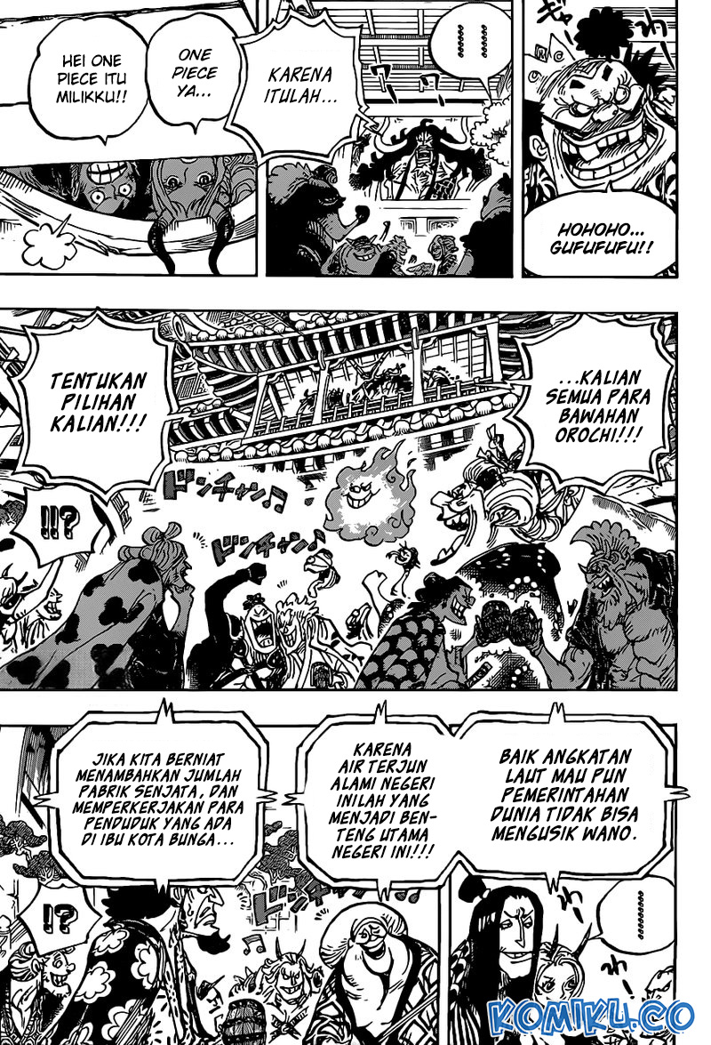 One Piece Chapter 985 Gambar 13