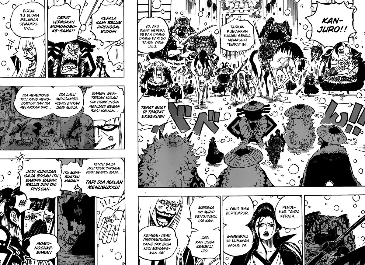 One Piece Chapter 985 Gambar 4