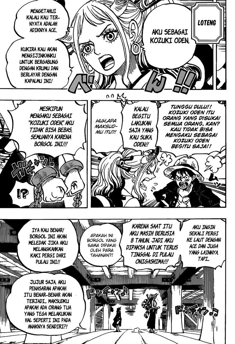 One Piece Chapter 985 Gambar 8