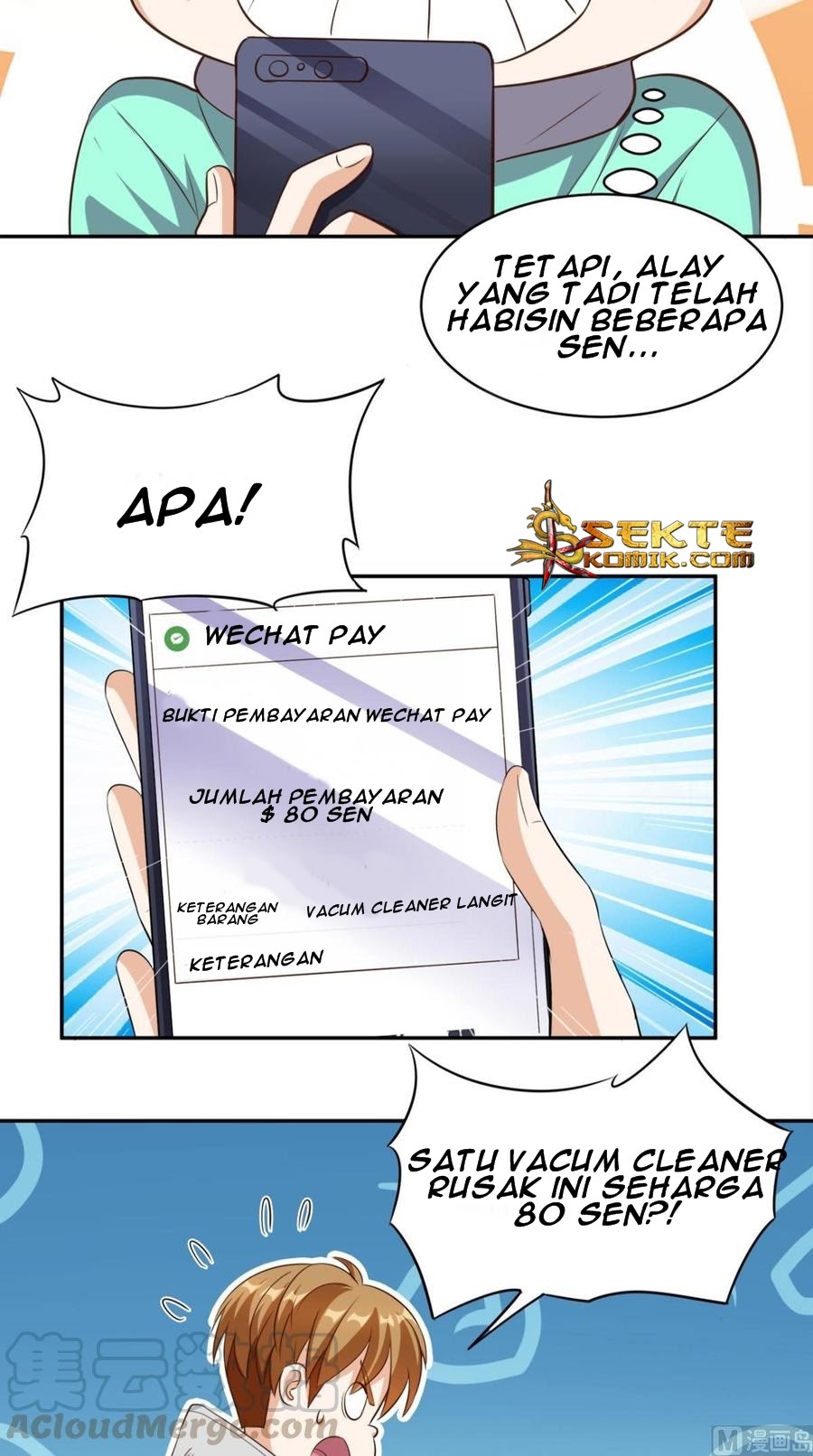 Super WeChat Chapter 55 Gambar 10