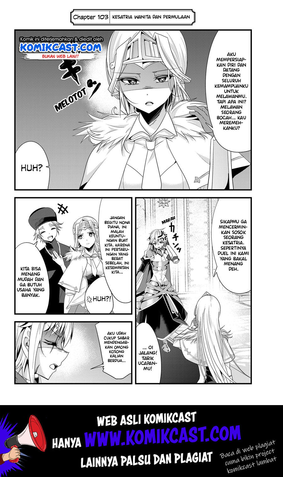 Ima Made Ichido mo Onna Atsukaisareta koto ga nai Onna Kishi wo Onna Atsukai suru Chapter 103 Gambar 3