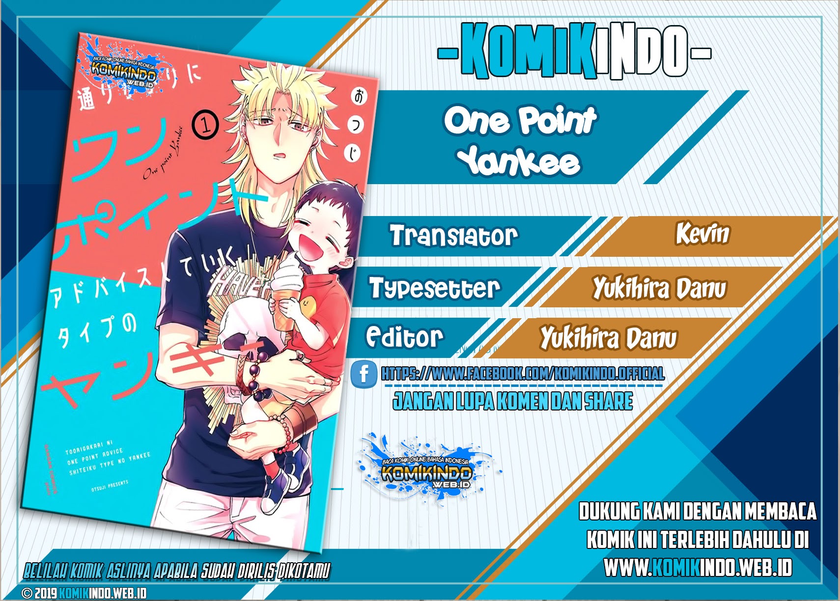 Baca Komik Toorigakari Ni One Point Advice Shiteiku Type No Yankee Chapter 09 Gambar 1