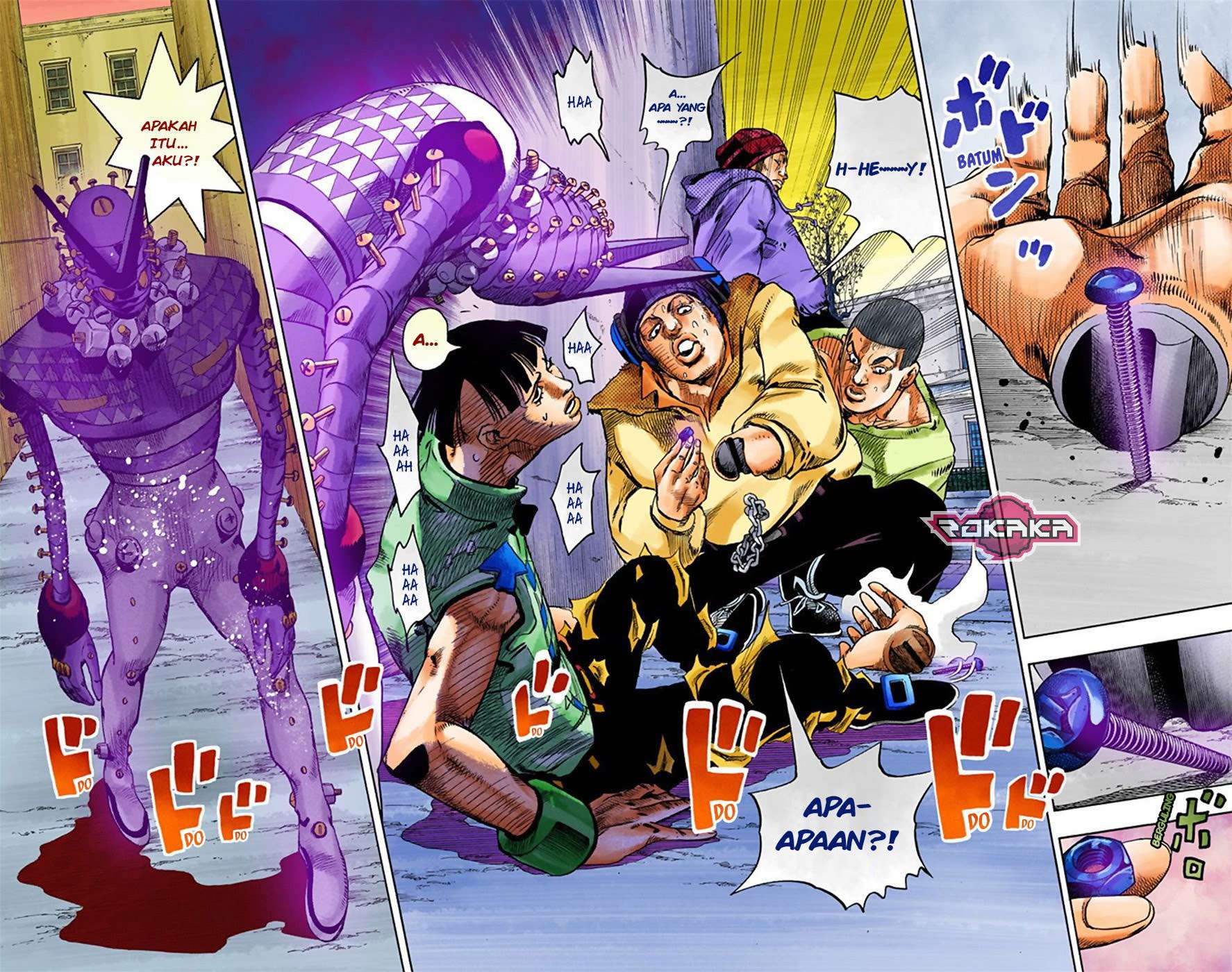 Jojo no Kimyou na Bouken – Jojorion Chapter 21 Gambar 5