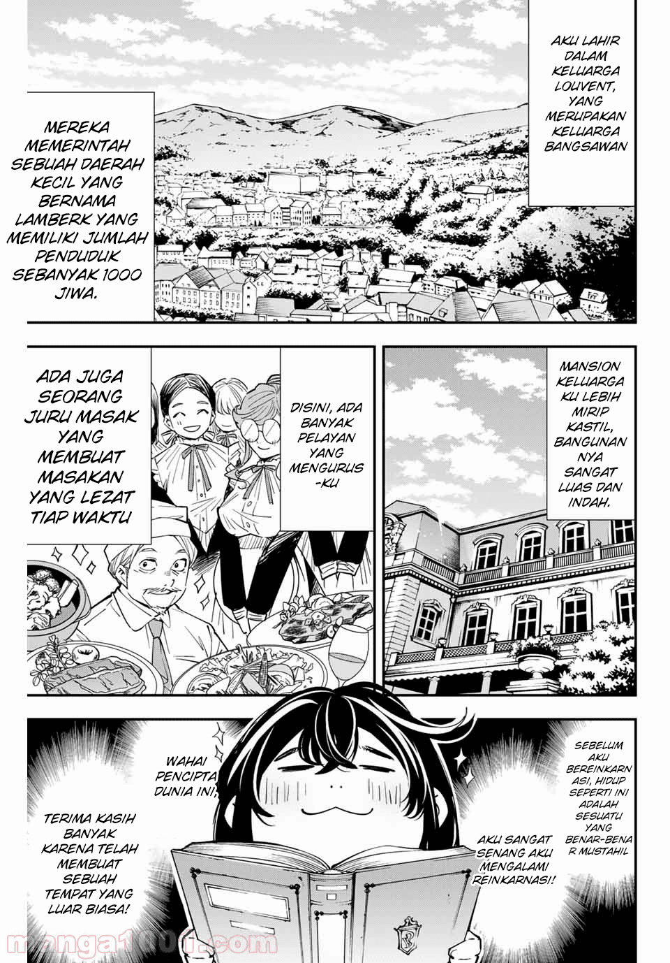 Reincarnated as an Aristocrat with an Appraisal Skill Chapter 01.1 Gambar 15