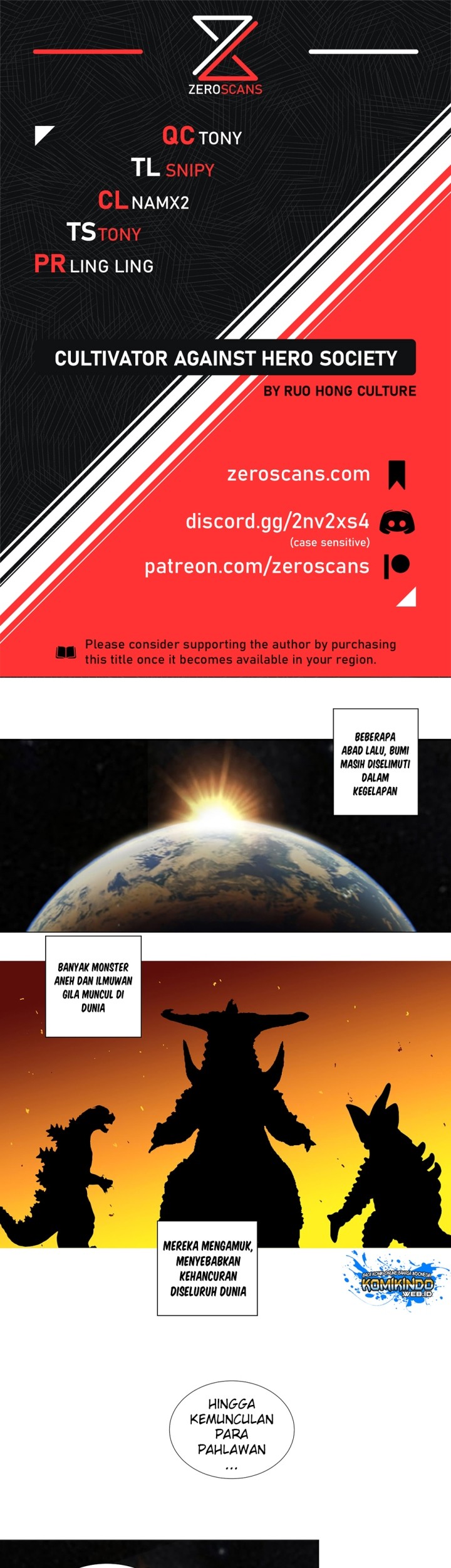 Baca Cultivator Against Hero Society Chapter 02 Gambar 2
