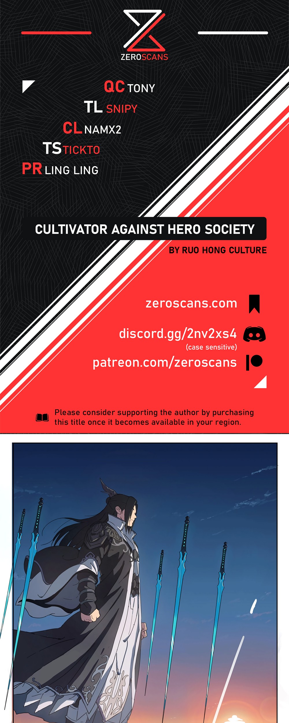 Baca Cultivator Against Hero Society Chapter 01 Gambar 2