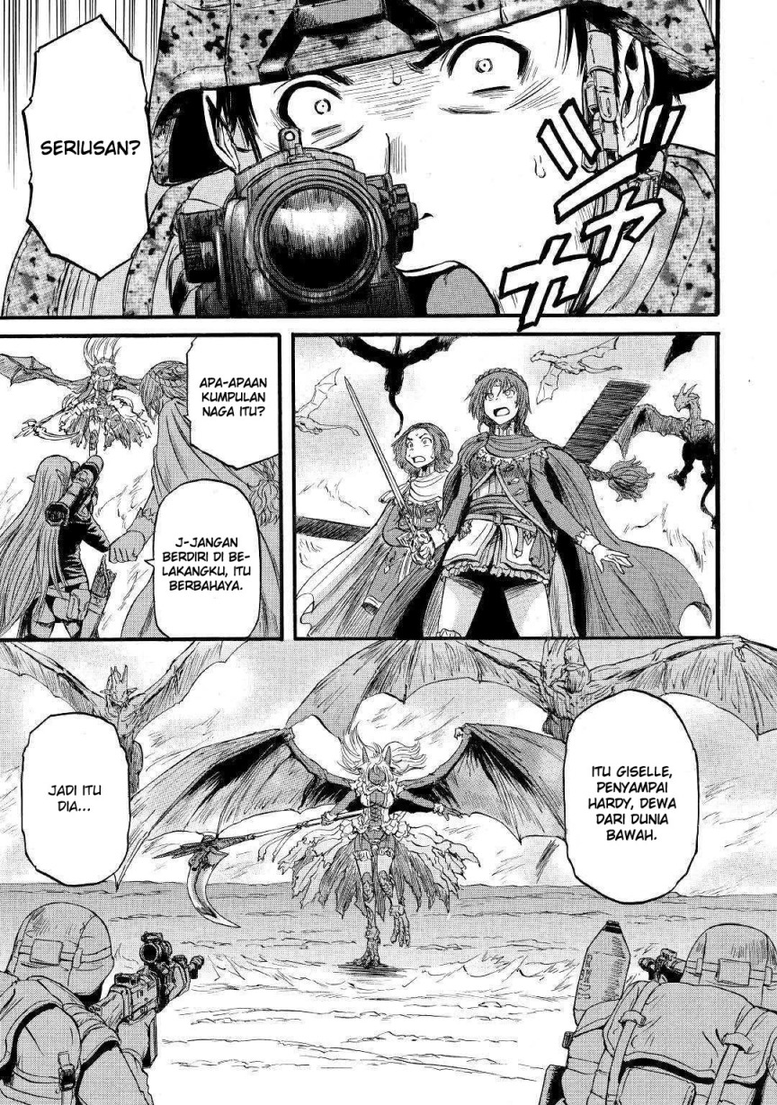 Gate – Jietai Kare no Chi nite Kaku Tatakeri Chapter 93 Gambar 23